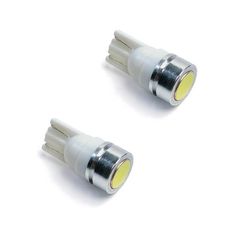 Λάμπες Led T10 12volt 1 Led Wedge Λευκό Φως 14191 2 Τεμάχια