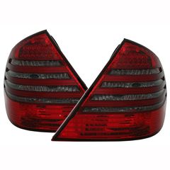 Πισινά Φανάρια Set Για Mercede-Benz E-Class W211 02-06 Led Κόκκινο/Φιμέ Eagle Eyes