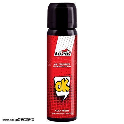 Αρωματικό Αυτοκινήτου Spray Feral Speech Collection OK 70ml