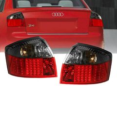 Πισινά Φανάρια Set Για Audi A4 B6 00-04 Led Κόκκινο/Φιμέ Depo
