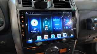 Toyota avensis τοποθέτηση οθόνης digital iq Android 11 με carplay!