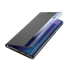 Sleep Case Bookcase Type Case with Smart Window for iPhone 13 Pro blue-thumb-4