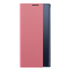 Sleep Case Bookcase Type Case with Smart Window for iPhone 13 Pro pink-thumb-1