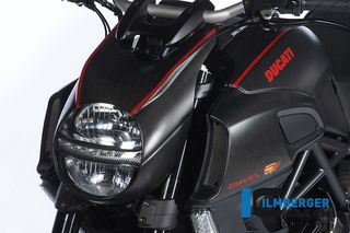 ΜΑΣΚΑ ΦΑΝΑΡΙΟΥ ILBERGER CARBON DUCATI DIAVEL '11-'13