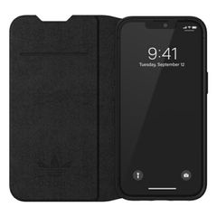Adidas OR Booklet Case BASIC for iPhone 13 - Black and White-thumb-4