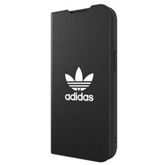 Adidas OR Booklet Case BASIC for iPhone 13 - Black and White-thumb-2