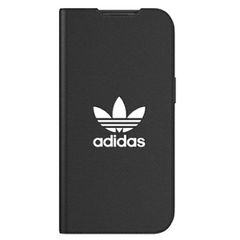 Adidas OR Booklet Case BASIC for iPhone 13 - Black and White-thumb-1