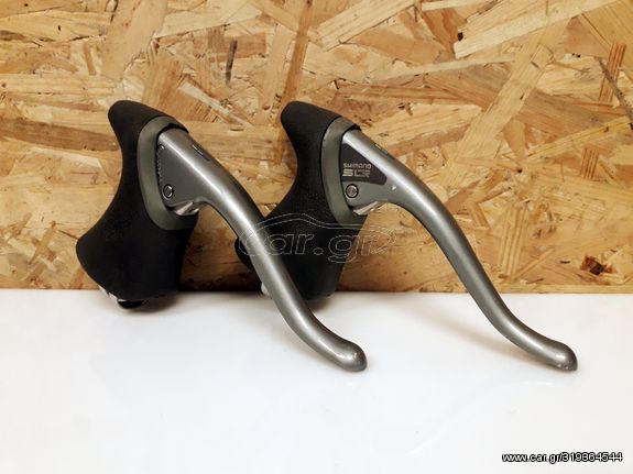 Μανέτες φρένου Shimano 600 Ex Ultegra BL-6400 Tricolor Black Hoods Vintage