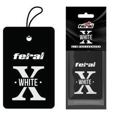 Αρωματικό Αυτοκινήτου Κρεμαστό Feral X Collection White 1 Τεμάχιο