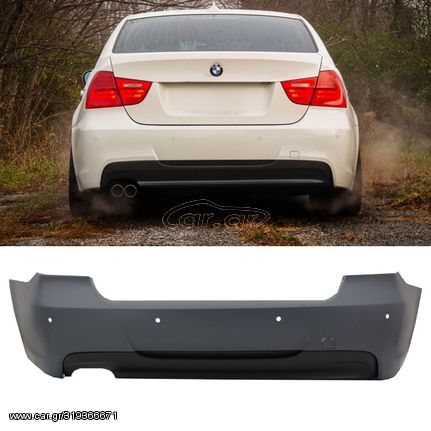 Πισινός Προφυλακτήρας Για Bmw 3 E90 05-11 M-Tech Look Με PDC