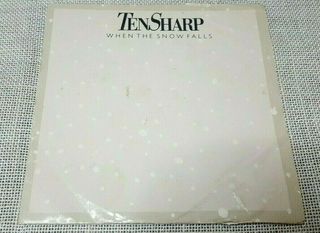 Ten Sharp – When The Snow Falls   7' Portugal 1985' Promo