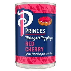 Γέμιση Φρούτων Κεράσι Princes Fruit Fillings and Toppings Red Cherry 410g