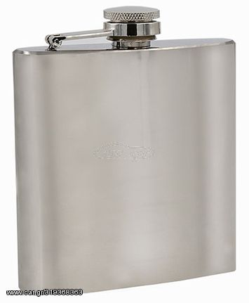 Hip Flask Φλασκί Ποτού Chrome Mat (F015) - 180ml