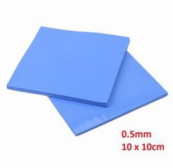 Thermal Pad 0.5mm, 10 x 10cm, Blue , THP-001