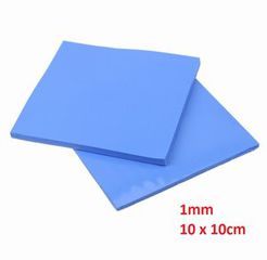 Thermal Pad 1mm, 10 x 10cm, Blue