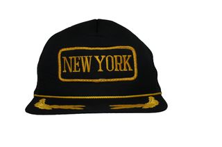 New York Premium Καπέλο Jockey με Ίσιο Γείσο