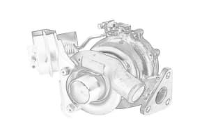 Turbocharger (New) - 0207-02-0085R