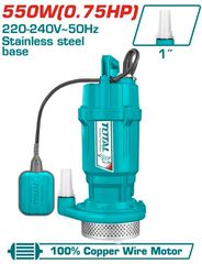 Αντλία υποβρύχια TOTAL ομβρύων υδάτων 550W 1" ( TWP65506 )