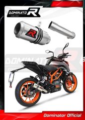 Dominator Εξάτμιση Τελικό GP S.Steel KTM 390 Duke 2021 - 2024 Με Σιγαστήρα