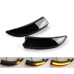 Φλας Καθρέπτη Για Ford B-Max 2012-2017  Dynamic Led Canbus Μαύρο/Φιμέ 2 Τεμάχια