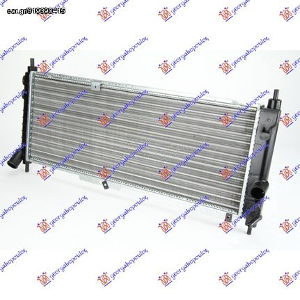 Ψυγείο 1.2-1.4 +A/C (68x27.5) (ΠΑΡΟΧ.ΔΙΑΓΩΝ.)(MAHLE BEHR PREMIUM LINE) / OPEL CORSA B 97-00 / 1300152 - 1 Τεμ