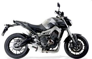 Gpr Ολόσωμη Εξάτμιση Albus Ceramic White Yamaha MT 09/FZ 09 2015-2016 Xαμηλή Τοποθέτηση