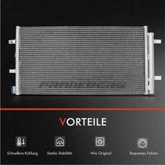 CARRO Ψυγείο A/C Βενζίνη-Πετρέλαιο (650x325x16) / PORSCHE MACAN 14-18 / 8T0260403D - 1 Τεμ