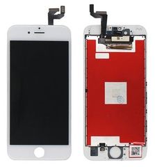 TW INCELL LCD ILCD-004 για iPhone 6s, camera-sensor ring, earmesh, λευκή