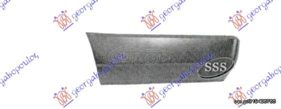 Γωνία Καρότσας Πίσω Κάτω / MITSUBISHI P/U L200 87-92 / MB42613T - Αριστερό - 1 Τεμ