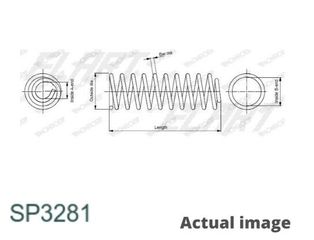 ΕΛΑΤΗΡΙΑ ΕΜΠΡΟΣ MONROE SP3281 | VW GOLF, BORA 1J1, 1J2, TOLEDO II 1M2 '97->'06 | OE: 1J0411105AK