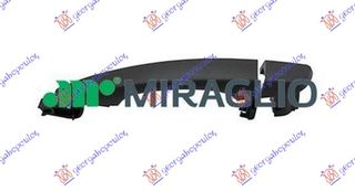 Χερούλι Πόρτας Πίσω Έξω Μαύρο / CITROEN C4 CACTUS 14-18 / 98029783XT - Αριστερό - 1 Τεμ