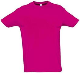 Sol's Imperial 11500 Ανδρικό t-shirt Jersey 190gr 100% βαμβάκι FUCHSIA-140
