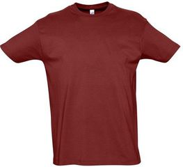 Sol's Imperial 11500 Ανδρικό t-shirt Jersey 190gr 100% βαμβάκι CHILI-150