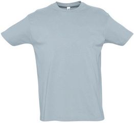 Sol's Imperial 11500 Ανδρικό t-shirt Jersey 190gr 100% βαμβάκι ICE BLUE-245