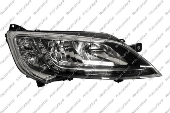 CARRO Φανάρι Εμπρός ΗΛΕΚΤΡΙΚΟΣ Μαύρος Με Φως Ημέρας LED (Ε) (DEPO) / CITROEN JUMPER 14- / 1612040680 - Δεξί - 1 Τεμ