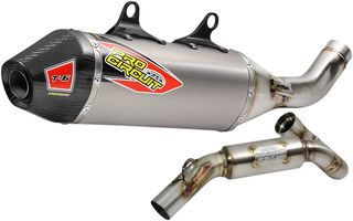 Pro Circuit T6 Ολόσωμη εξάτμιση Stainless Steel-Titanium-Carbon KTM SX-F 450 2019-2020 HUSQVARNA GC 450 2018-2021 GASGAS MC 450 2021