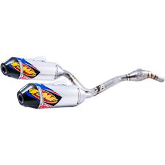 FMF Ολόσωμη Εξάτμιση Factory 4.1 RCT DUAL Exhaust System + 	MegaBomb  Honda CRF450R 2017-2020 (Aluminum| Carbon Fiber| Stainless Steel)