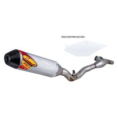 FMF Ολόσωμη Εξάτμιση Factory 4.1 RCT Single Exhaust System Honda CRF450R / R-S / RX / WE 2017-2022 ( MegaBomb Stainless/Aluminum/Carbon Fiber / Single Muffler )