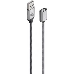 POWERTECH Καλώδιο USB (M) σε USB (F), prime, 480Mbps, 1.5m, γκρι