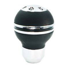 Πόμολο Λεβιέ Ταχυτήτων Universal Μαύρο/Νίκελ Στρόγγυλο Με Νίκελ Δαχτυλίδια Για Κανονική Όπισθεν 37110 (CAR0018153)