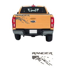 Ford Ranger (T7) 2016-2019 Αυτοκόλλητο Πίσω Πόρτας [Logo Ranger Off Road]
