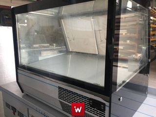 INOXWEB 2025-ΕΠΑΓΓΕΛΜΑΤΙΚΗ ΑΝΟΞΕΙΔΩΤΗ ΒΙΤΡΙΝΑ ΘΕΡΜΑΙΝΟΜΕΝΗ ΜΕ ΚΥΚΛΟΦΟΡΙΑ ΑΕΡΑ ΕΠΙΤΡΑΠΕΖΙΑ 77X60X66 ΕΚ -thumb-2