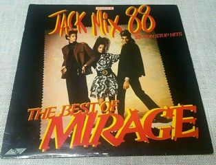 Mirage  – Jack Mix 88 - The Best Of Mirage - 88 Non Stop Hits  LP Greece 1987'