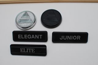 Autobianchi A112 elegant elite junior σήματα