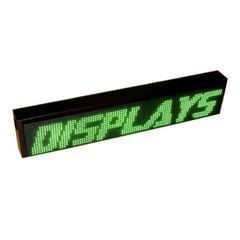 LED Ηλεκτρονική Επιγραφή P10 136x24x12cm Πράσινο φως