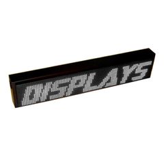 LED Ηλεκτρονική Επιγραφή P10 168x24x12cm Λευκό φως