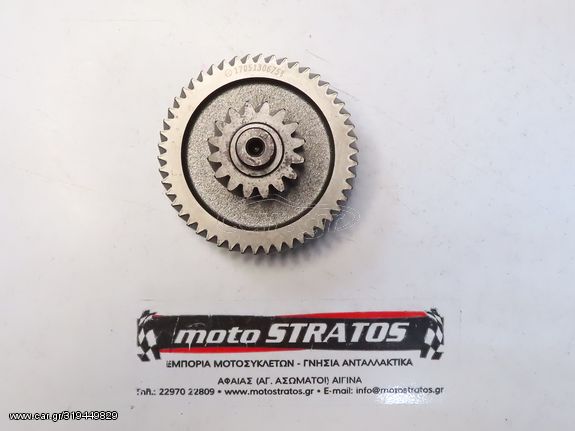 Γρανάζι Διαφορικού Διπλό 16/50 Derbi Rambla 300 E3 2010-2011 (EMEA) VTHRA1C 8749365