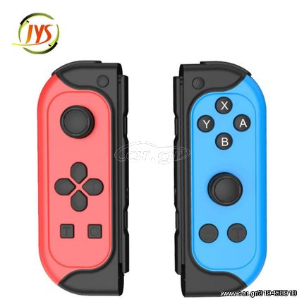JYS NS191 Ασύρματο Gamepad για Nintendo Switch Blue/Red με Ενσωματωμένη μνήμη Amiibo