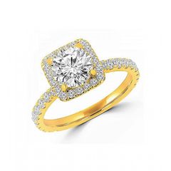 ΔΑΧΤΥΛΙΔΙ HALO ΔΙΑΜΑΝΤΙ  Χρυσός 18 καρατίων  Λευκόχρυσο