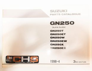 ΒΙΒΛΙΟ ΑΝΤΑΛΛΑΚΤΙΚΩΝ GN250 (GN250T-ET-W-EW-X-EX)